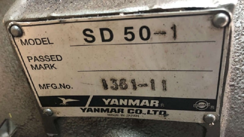 Myyntitilillä oleva vaihtokone: 2 kpl YANMAR 3 JH5E