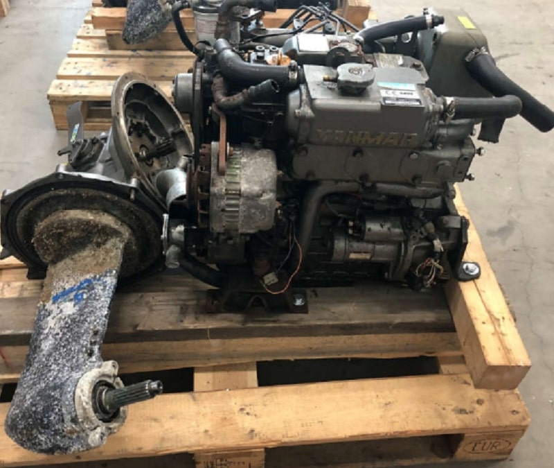 Myyntitilillä oleva vaihtokone: 2 kpl YANMAR 3 JH5E