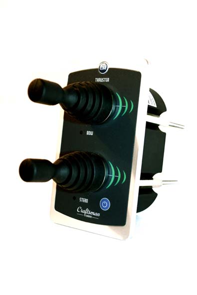 ALFA30T thruster panel, double joy-stick 