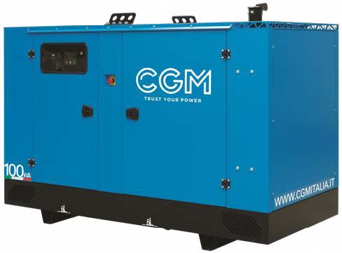 IVECO FPT CGM 100 / 110 kVA dieselaggregaatti / varavoima-aggregaatti