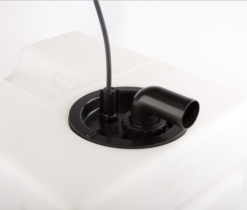 Wastewater connection (black)