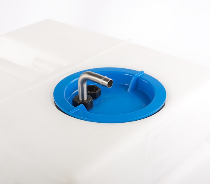 Fresh water connection (blue)