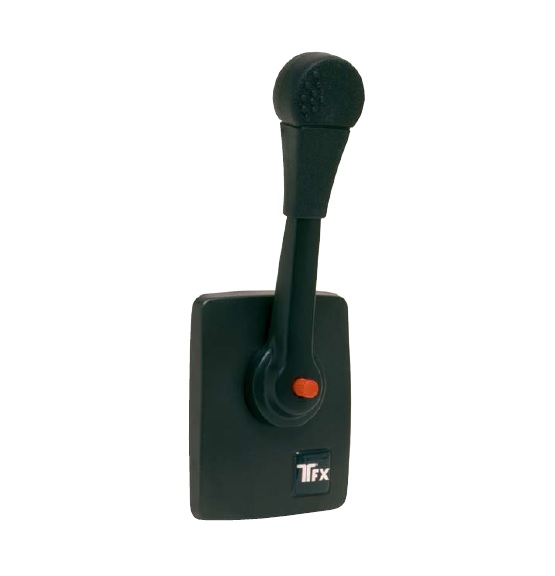 Side-mount engine control lever