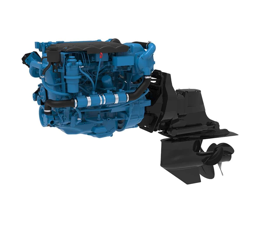 Toyota Nanni Z4.205 - 200 hp meridieselmoottori perävetolaitteella (kopio)