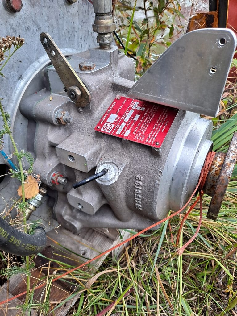 Exchange unit available for sale: ZF IRM 50 marine gearbox