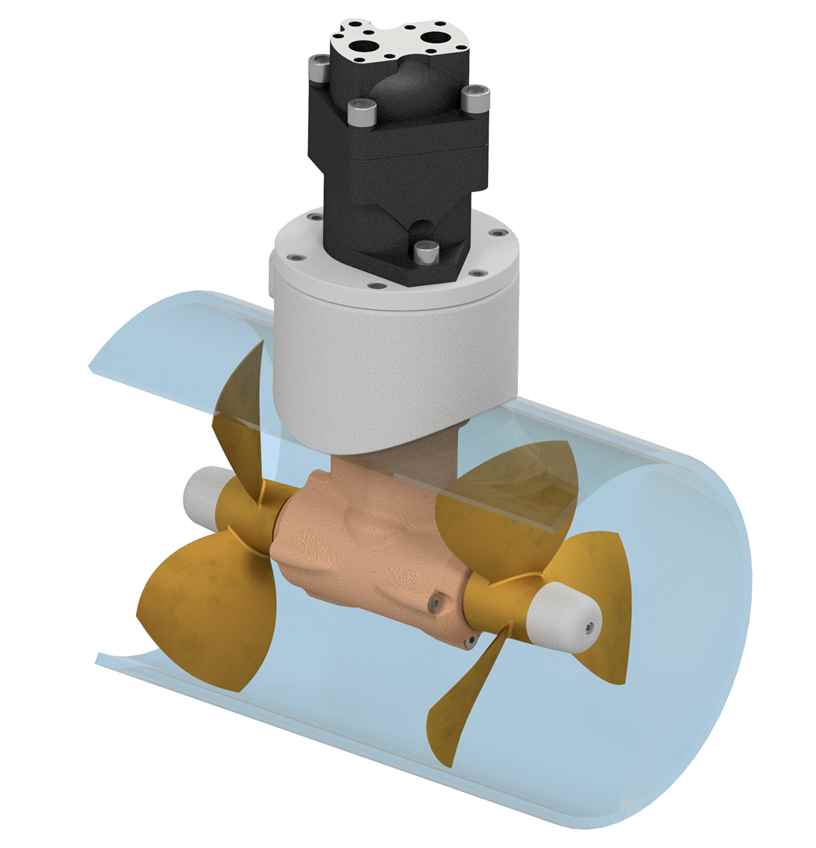 Hydraulic bow thruster 300kgf