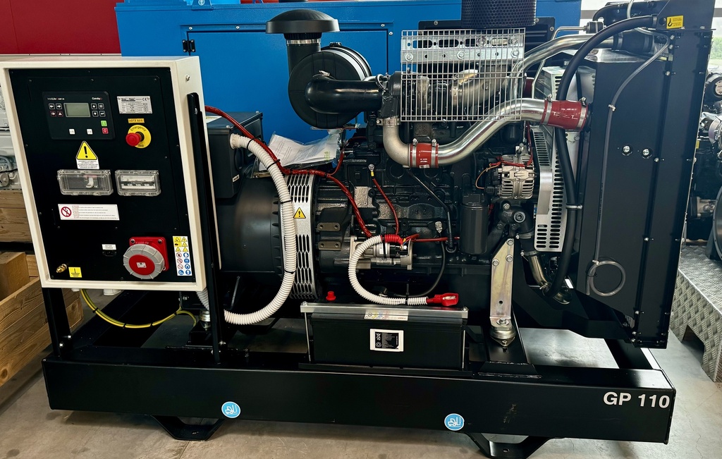 Iveco FPT GP 110 diesel generator set-open / emergency genset